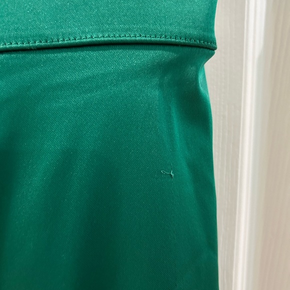 Calvin Klein women’s size 12 green dress zipper back - Picture 7 of 9